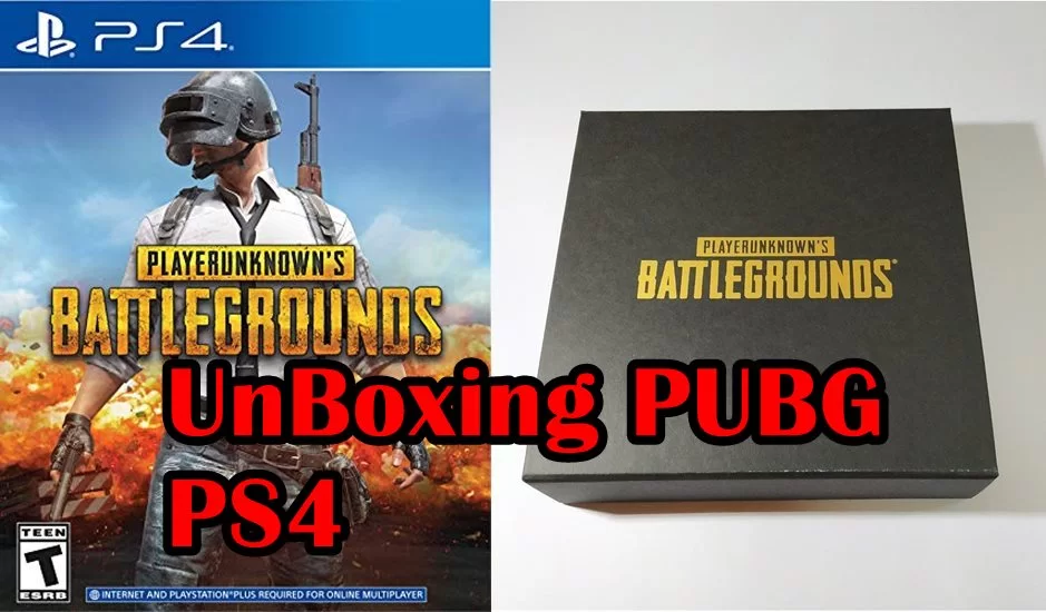 PUBG PS4 horz | PUBG | พรีวิวแกะกล่องเกม PUBG ชุดพิเศษ บน PS4
