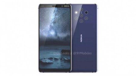 เตรียมตัวให้พร้อมสมาร์ทโฟนกล้อง 5 เลนส์ Nokia 9 เปิดตัวเดือนหน้า !!