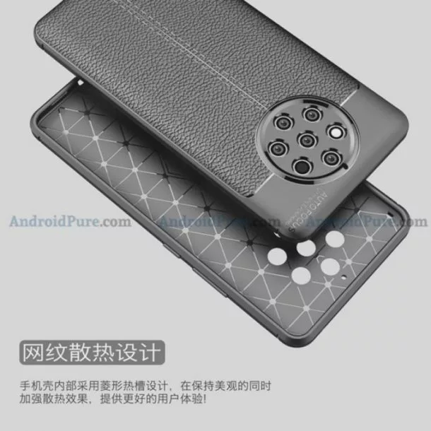 nokia 9 ca | nokia 9 | หลุดภาพเคสของ Nokia 9 ที่ยืนยันกล้อง 5 เลนส์ด้านหลัง
