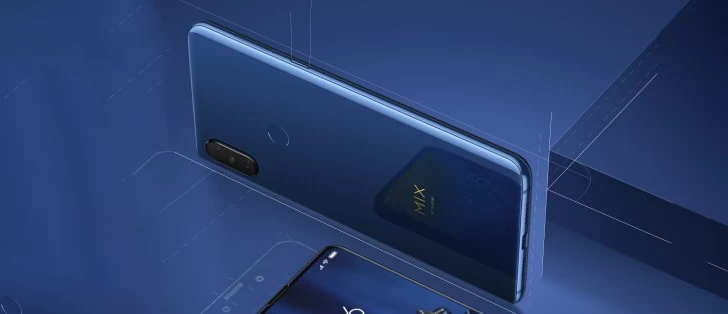 Blue Xiaomi Mi Mix 3 | Xiaomi Mi Mix 3 | เปิดตัว Xiaomi Mi Mix 3 สีน้ำเงิน Sapphire Blue ในประเทศจีน
