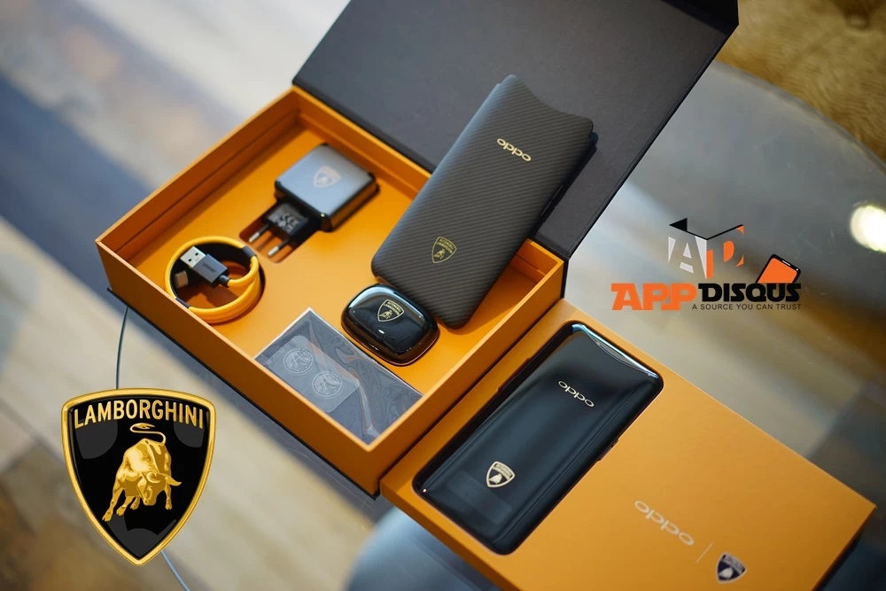 Appdisqus ขอขิง! อวดของในกล่อง OPPO Find X Automobili Lamborghini Edition  สวย...ขาดใจ