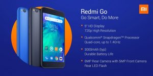 เปิดตัว Redmi Go สมาร์ทโฟนราคาประหยัดจาก Redmi
