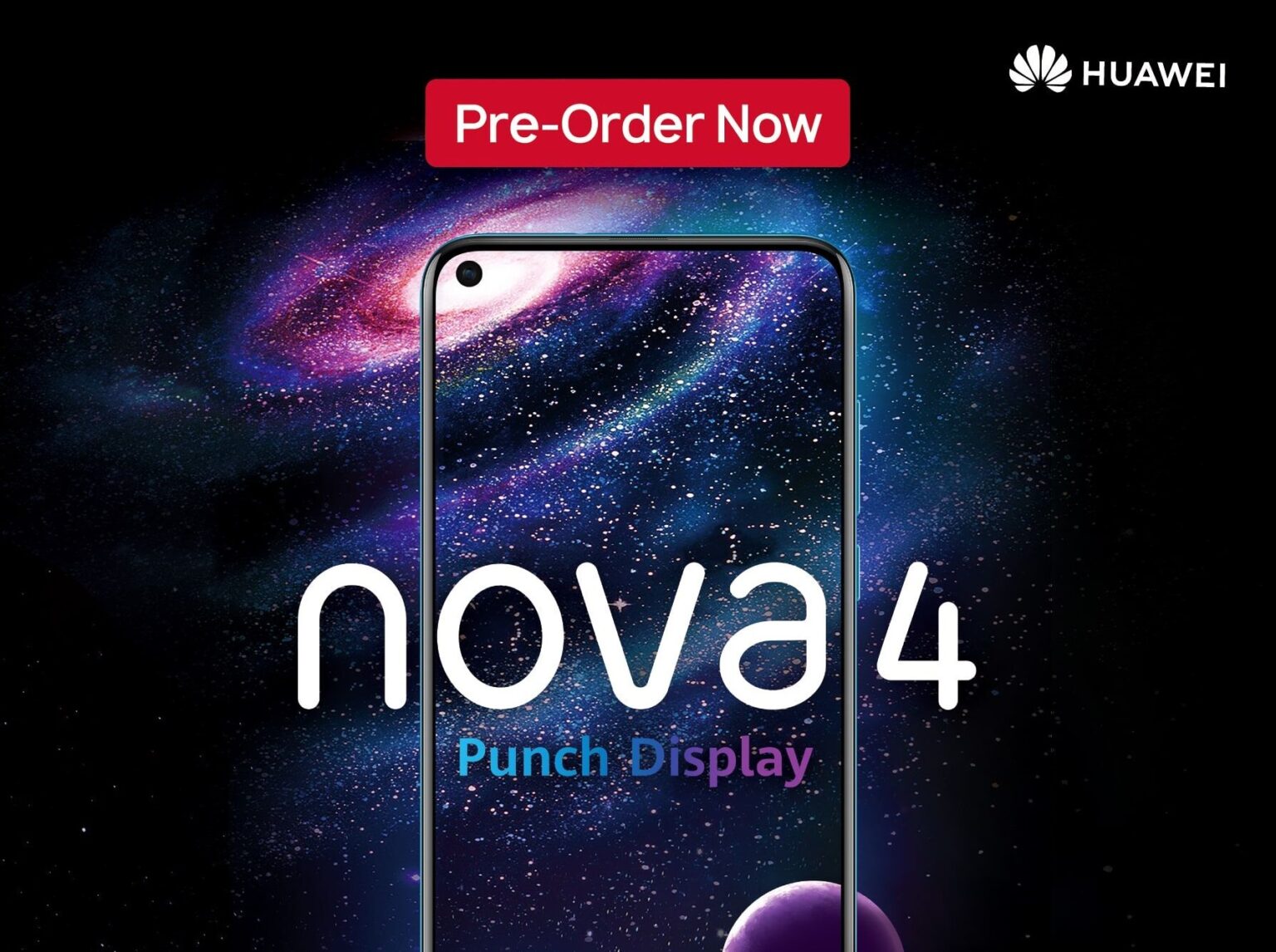 ขายดี! HUAWEI nova 4 หมดเกลี้ยงหลังเปิดขายเพียง 4 วัน! ลูกค้าที่สนใจยังสามารถพรีออเดอร์ 11 – 17 กุมภานี้พร้อมรับของแถม!