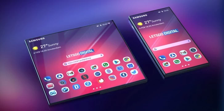 galaxy F | Samsung Galaxy F | ชมภาพใหม่ Samsung Galaxy F สมาร์ทโฟนหน้าจอพับได้ที่บางลงกว่าเดิม