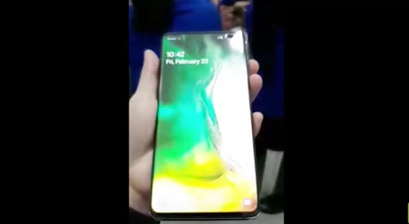 galaxy S10 P | Samsung Galaxy S10 Plus | ชมคลิปหลุด Samsung Galaxy S10 Plus โชว์ที่สแกนลายนิ้วมือในหน้าจอ