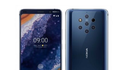 ชมภาพ renders เป็นทางการของ Nokia 9 PureView มือถือกล้อง 5 เลนส์ด้านหลัง