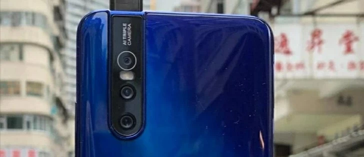vivo aaaa | Vivo V15 Pro | ชมภาพหลุด Vivo V15 Pro รุ่นใหม่สีน้ำเงินสดใส มาพร้อมกล้องสามเลนส์