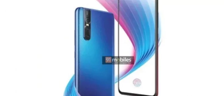 vivo n | Vivo V15 Pro | หลุดภาพโฆษณาของ vivo V15 Pro ที่โชว์กล้องหน้าแบบ Popup