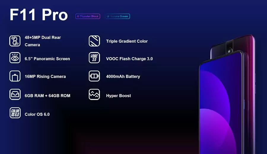 2.F11Pro aaaa | Oppo F11 Pro | เปิดจองแล้ว OPPO F11 Pro ถ่าย Portrait สวยแม้แสงน้อย พร้อมกล้องหลังคู่ 48+5 ล้าน