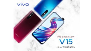 Vivo V15 เปิด Pre -Order จ่ายเพียง 500 เท่านั้น !!