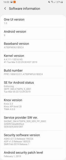 Samsung a7 | Android 9 Pie | Samsung Galaxy A7 (2018) ได้รับการอัพเกรดเป็น Android Pie พร้อม One UI