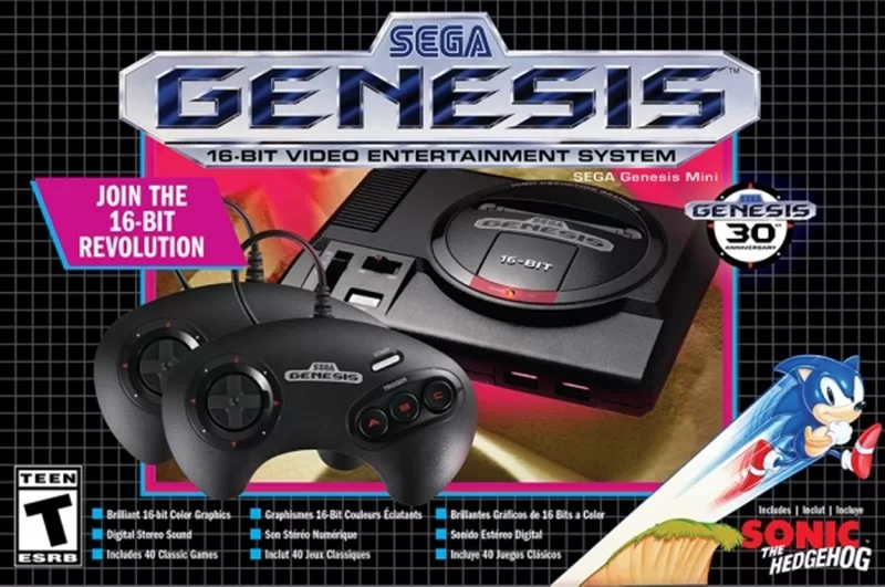 Sega Genesis Mini 2019 03 30 19 002.jpg 600 | Mega Drive Mini | น่าสน เปิดตัว Mega Drive Mini โซนอเมริกาที่มีเกมแตกต่าง และราคาไม่แพง !!