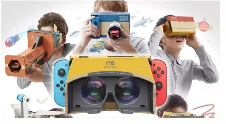 nintendo VR | nintendo labo | ชมคลิป อุปกรณ์ VR บน Nintendo Switch ที่มีมาให้เล่นมากกว่า 60 เกมและสร้างเกมได้เองด้วย