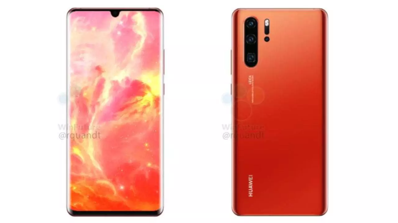 p30az | Huawei P30 Pro | เปิดสีใหม่ของ Huawei P30 Pro ที่มาพร้อมสีแดง Sunrise Red