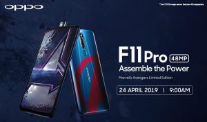 ชม Oppo F11 Pro ลายพิเศษจากหนัง Marvel Avengers !!