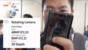 มาดูระบบกล้องหมุนของ Galaxy A80 กันแบบจะๆ ในพรีวิว Hands-On เครื่องจริง (วีดีโอ)