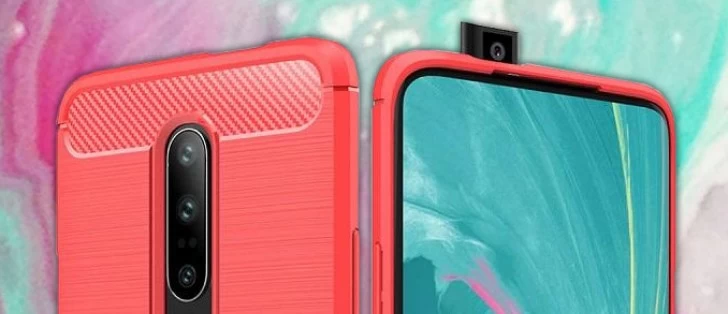oneplus 7 b | OnePlus 7 | หลุดภาพเคสของ OnePlus 7 ที่โชว์กล้องหน้าแบบ Popup พร้อมกล้องหลัง 3 เลนส์