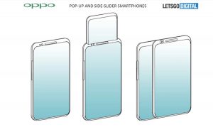 Oppo จดสิทธิบัตร สมาร์ทโฟนที่มีหน้าจอซ้อนกันแล้วเด้งออกมาได้
