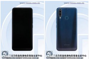 มาแล้ว Vivo รหัสรุ่น V1901 ผ่านการรับรอง TENAA พร้อมภาพแรก