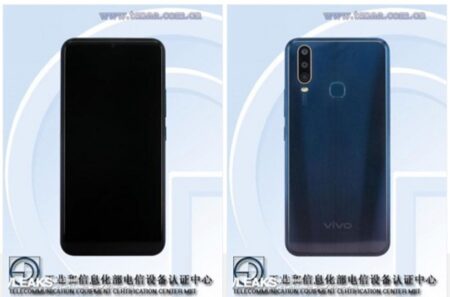 มาแล้ว Vivo รหัสรุ่น V1901 ผ่านการรับรอง TENAA พร้อมภาพแรก