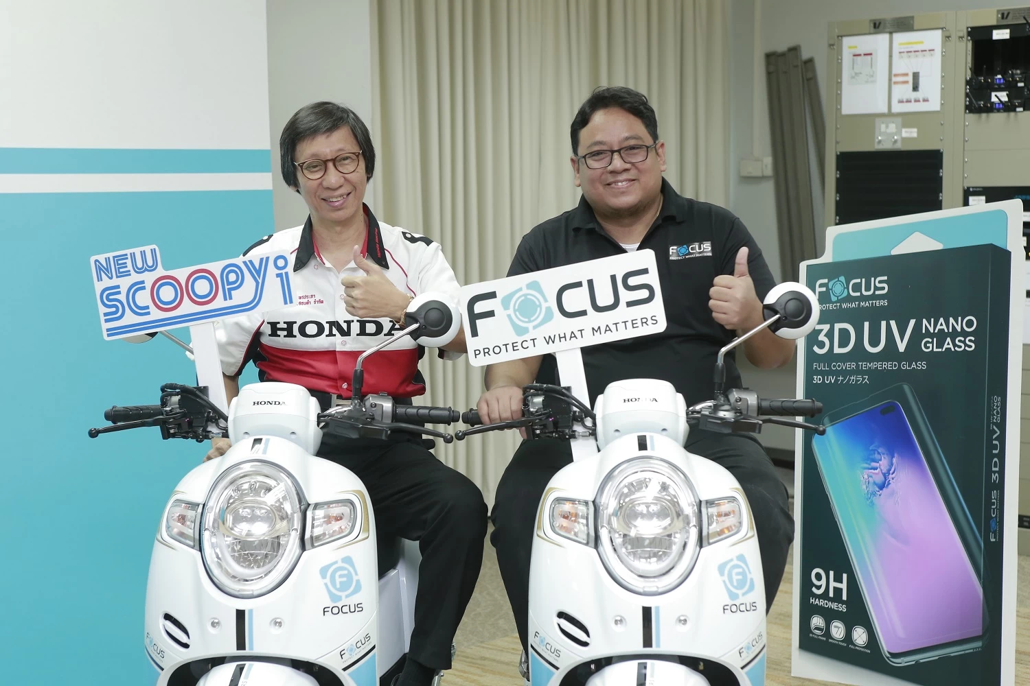 Focus x honda 5 | Focus ฟิล์มกันรอย | Focus จัดแคมเปญสุดพิเศษ “ติดโฟกัส ยิ่งทัช ยิ่งฟัน” เตรียมแจก Honda Scoopy i ลายพิเศษล็อตใหญ่
