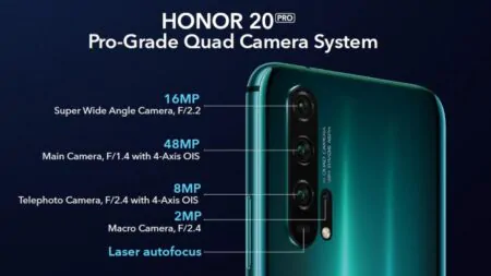 เปิดตัว Honor 20 Pro และ Honor 20 ที่มาพร้อมกล้อง 4 ตัว