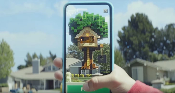 Minecraft Earth | AR | เปิดตัวเกม Minecraft Earth บนสมาร์ทโฟน ที่เล่นเกมด้วยระบบ AR แบบ Pokemon GO