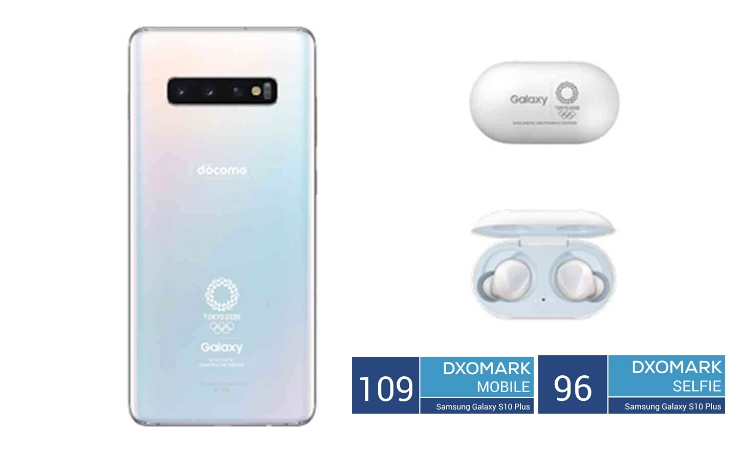 galaxy s10 buds olympics 1 | Galaxy S10 | 3 เดือน Samsung Galaxy S10+ ยังยืนหนึ่งกล้องสมาร์ทโฟนที่ดีที่สุดจาก ‘DxOMark’ พร้อมเปิดตัวเวอร์ชั่น Olympic 2020 ที่ญี่ปุ่น