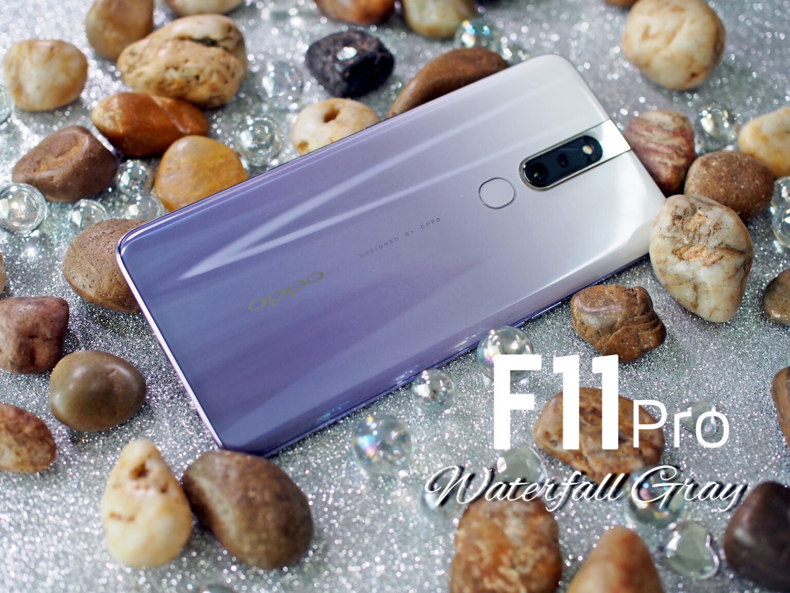 OPPO F11 Pro Waterfall Gray สวย…ในอารมณ์สีเทา อัพสเปค 128GB พร้อมเปิดจอง!