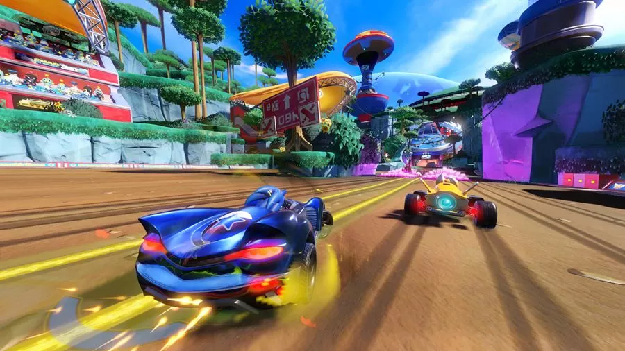 team sonic racing 01 | Nintendo Switch | [รีวิวเกม] Team Sonic Racing เกมรถแข่งที่สนุกแต่ยังไม่เท่า Mario Kart