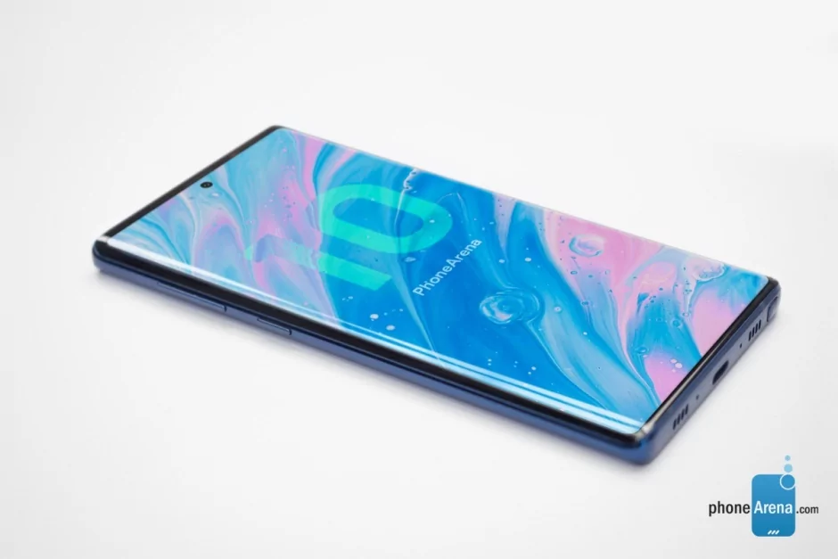 Galaxy Note 10 concept display | Samsung Galaxy Note10 | Samsung Galaxy Note10 เปิดตัวพร้อมกับกล้องปรับรูรับแสงได้และอาจมี ระบบเสียงแบบใหม่