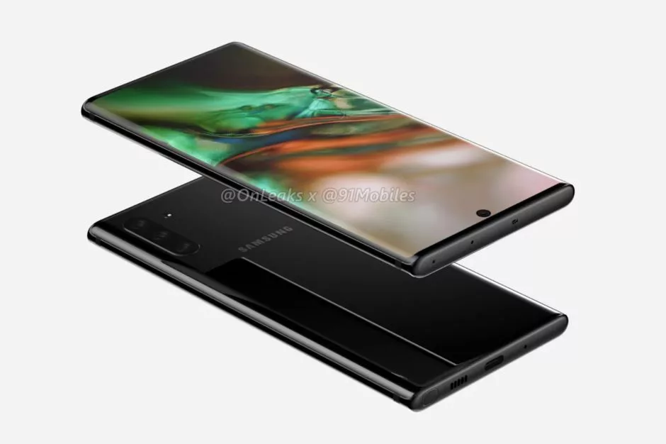 Samsung Galaxy Note 10 renders 2aaaa | Samsung Galaxy Note 10 | ชมภาพงานออกแบบ Samsung Galaxy Note 10 ในอีกรูปแบบ