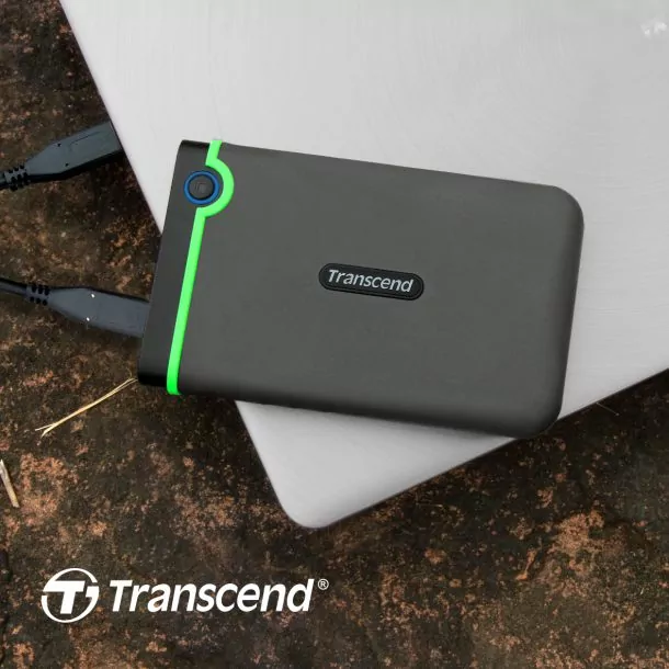 Transcend SJ25M3C 2 | StoreJet 25M3C | แนะนำฮาร์ดดิสก์พกพา สายถึกแต่หน้าตาน่าใช้ ความจุ 2 TB แบบ USB Type-C เปิดตัวใหม่จาก
