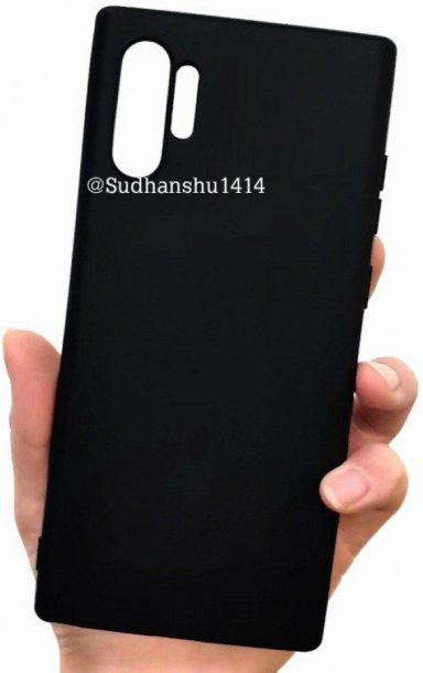 note 10 1 | Samsung Galaxy Note 10 | หลุดภาพของเคส Samsung Galaxy Note 10 Pro ที่ยืนยันตามข่าวลือ