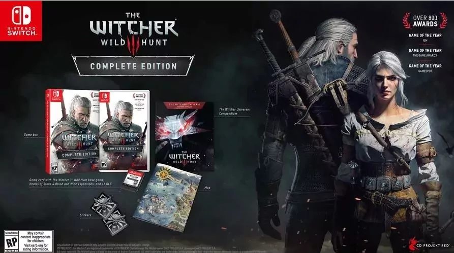 switch | Nintendo Switch | เปิดข้อมูล The Witcher 3 บน Nintendo Switch เทียบกับ PS4