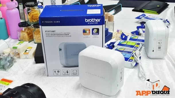 Brother P TOUCH CUBE PT P701BT 20190703 143104 | brother | รีวิว เครื่องพิมพ์ฉลากอเนกประสงค์ Brother P-TOUCH CUBE (PT-P701BT) สั่งพิมพ์ฉลากได้จากสมาร์ทโฟนและพีซี