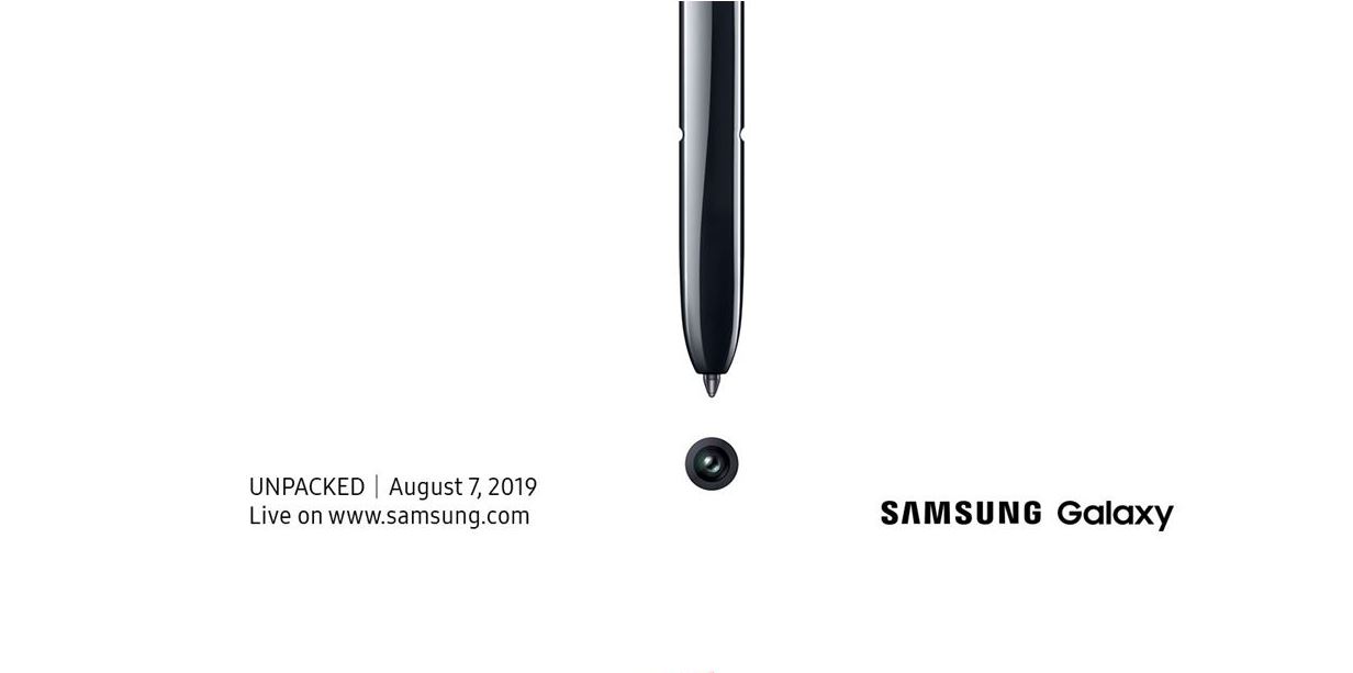 galaxy unpacked 2019 official invitation | Samsung Galaxy Note 10 | เตรียมตัวให้พร้อม ซัมซุง เตรียมเปิดตัว Galaxy Note 10 ในวันที่ 7 สิงหาคม (เวลาไทยวันที่ 8)