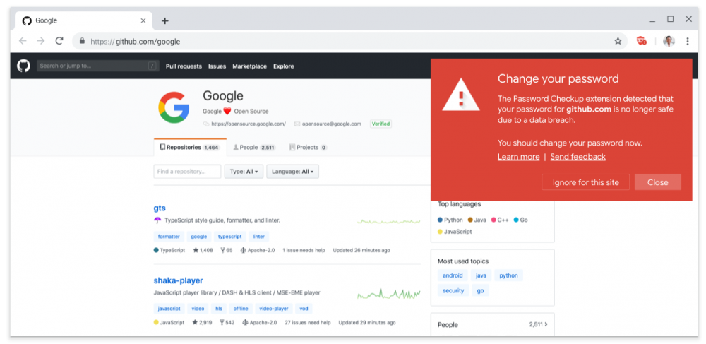 แนะนำควรติดตั้ง: Google ปล่อยฟีเจอร์ Password Checkup ตรวจความปลอดภัยบัญชีและรหัสผ่านที่เก็บไว้ใน Google Chrome ของเรา ให้รอดพ้นจากการไฮแจ๊ค