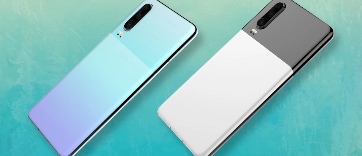 huawei p | Huawei P30 | ชมภาพงานออกแบบสีแบบทูโทนสำหรับ Huawei P30 ที่คล้ายกับ Google Pixel