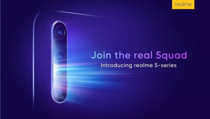 realme | Realme 5 | สมาร์ทโฟน Realme 5 ซีรีส์ เตรียมเปิดตัว 20 สิงหาคม นี้