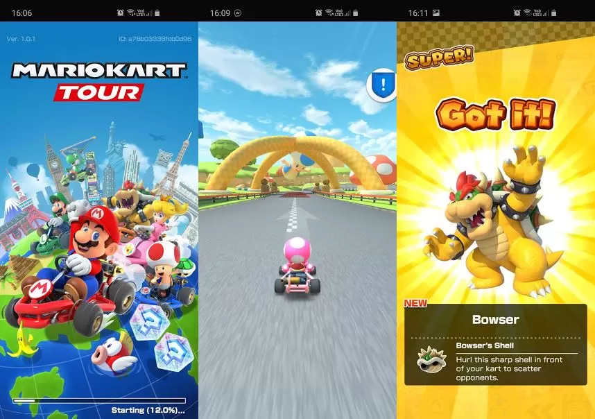 Screenshot 20190925 160607 Mario Kart horz | Android | [รีวิวเกม] Mario Kart Tour มาแข่งรถกับมาริโอบนสมาร์ทโฟนกัน