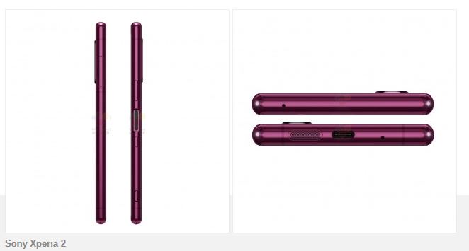 Sony | Sony Xperia 2 | เปิดภาพหลุดและสเปคของ Sony Xperia 2 ที่มาพร้อมกล้อง 3 เลนส์