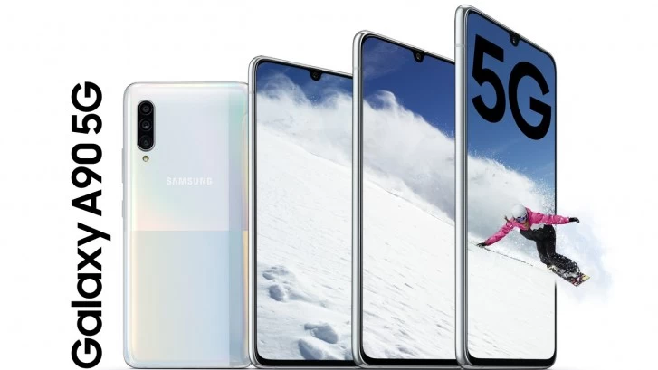 a90 | Samsung Galaxy A90 5G | เปิดตัว Samsung Galaxy A90 5G ที่มาพร้อมชิป Snapdragon 855 กล้อง 48MP หน้าจอ 6.7 นิ้ว