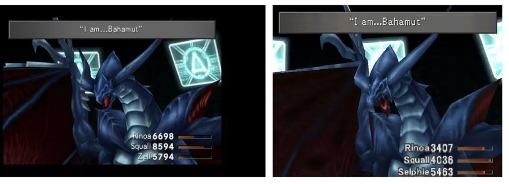 comparison 5 | Final Fantasy 8 remaster | เทียบกันชัดๆกราฟิกเกม Final Fantasy 8 รีมาสเตอร์ กับต้นฉบับบน PS1