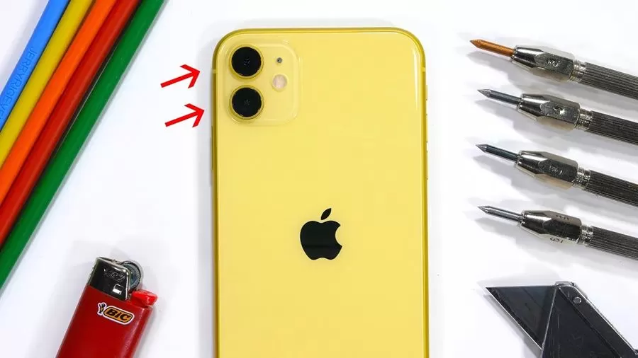 iphone 11 ss | iPhone 11 | มาดูผลทดสอบ iPhone 11 รุ่นธรรมดาว่าจะทนเหมือนกับรุ่น Pro หรือเปล่า