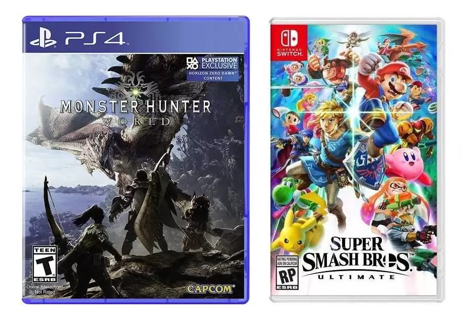 monster hunter world ps4 mvstore horz | Nintendo Switch | เปิดยอดขายเกมในญี่ปุ่นประจำปี 2018 เกมดังๆติดอันดับเพียบ