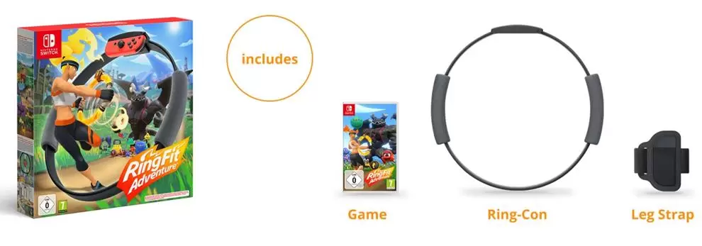 nintendo ring fit | Nintendo Switch | ปู่นินเปิดตัว RingFit เกมออกกำลังกายใหม่บน Nintendo Switch ที่ใช้ขาเล่นด้วย