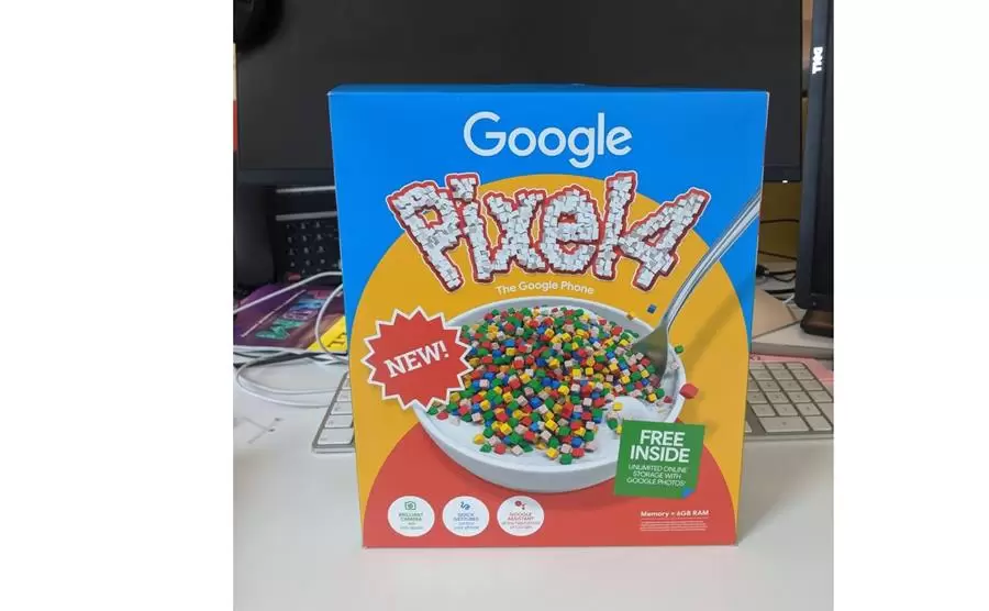 google ทำเก๋ ส่งมอบ Pixel 4 และ 4 XL พร้อมกล่องอาหารเช้าซีเรียล 1 google p | Google Pixel 4 | google ทำเก๋ ส่งมอบ Pixel 4 และ 4 XL พร้อมกล่องอาหารเช้าซีเรียล