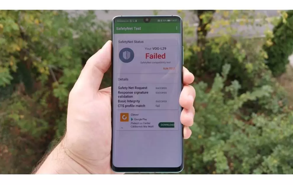 งานเข้าพบ Huawei P30 Pro บางเครื่องไม่สามารถใช้งาน Google Pay ได้ 1 huawei p30 pro safetynet | Huawei P30 Pro | งานเข้าพบ Huawei P30 Pro บางเครื่องไม่สามารถใช้งาน Google Pay ได้