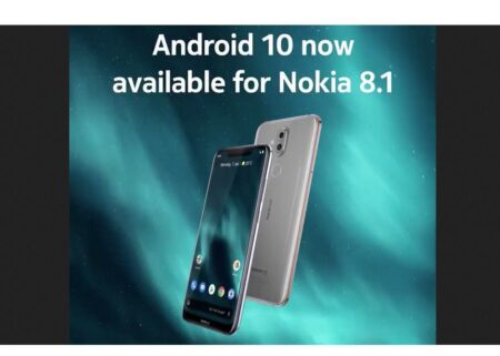 Nokia 8.1 จะเริ่มรับการอัพเดท Android 10 เป็นรุ่นแรก